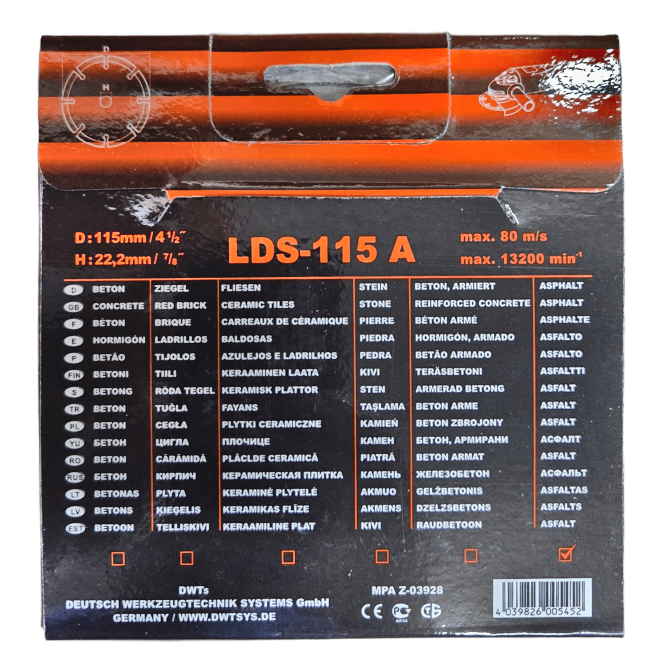 DWT LDS-115 A